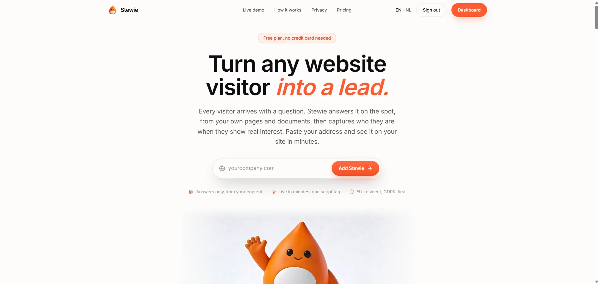Stewie, de AI-website-assistent die ik zelf bouwde en draai